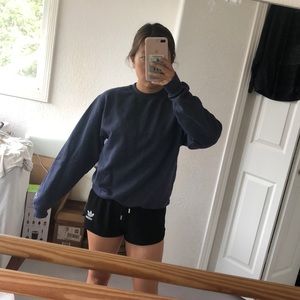 Blue champion crew neck